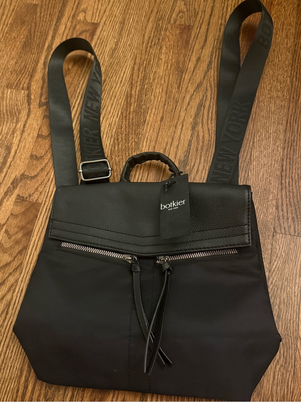 Botkier Black Convertible Backpack